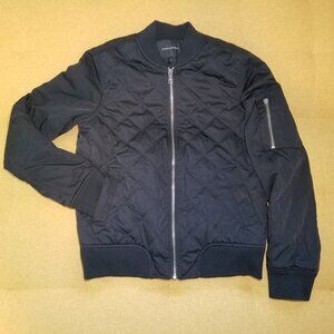 Banana Republic Black Bomber Jacket - Womens XSmall (BU0014)